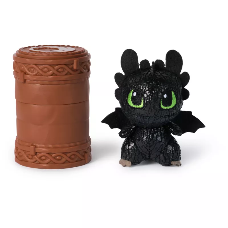 Plüsch-Sammler-Drachenfigur Spin Master How to Train Your Dragon – Totem-Design, weiche Figur, sortierte Varianten