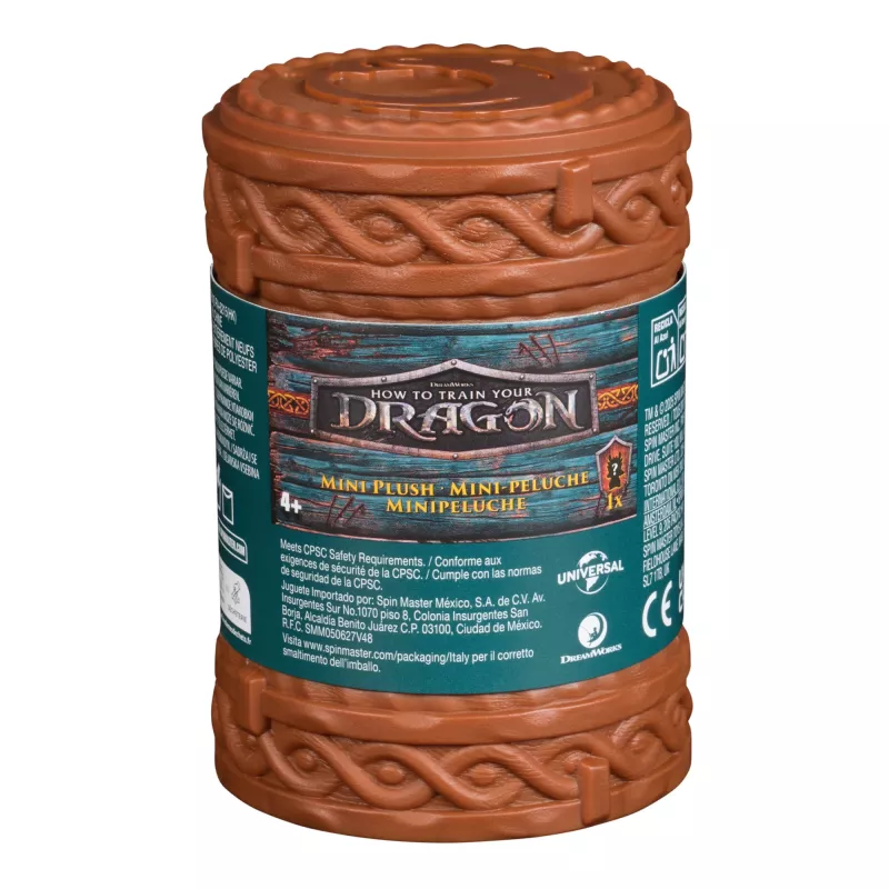 Plüsch-Sammler-Drachenfigur Spin Master How to Train Your Dragon – Totem-Design, weiche Figur, sortierte Varianten