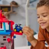 PAW Patrol : Air Rescue, Pup Squad Adventure Bay Airport Playset, mit Chase-Spielzeugauto & Fahrzeugwerfer, Kinderspielzeug für Jungen und Mädchen ab 3 Jahren