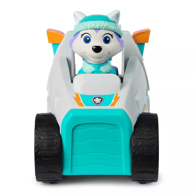 Fahrzeug Spinmaster PAW Patrol Everests Schneepflug – Kunststoff, für Kinder ab 3 Jahren, türkis/weiß