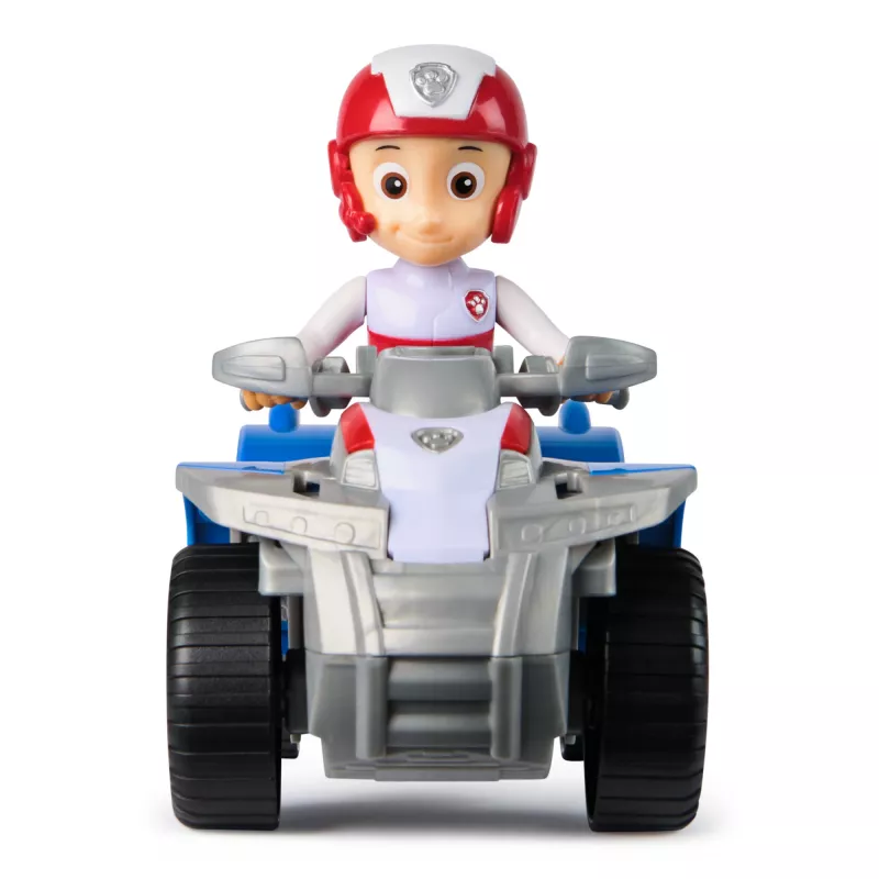 PAW Patrol, Ryders ATV-Spielzeugfahrzeug mit sammelbarer Actionfigur, nachhaltig ausgerichtetes Kinderspielzeug für Jungen und Mädchen ab 3 Jahren