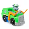 PAW Patrol, Rockys Recycling-LKW, Spielzeugauto mit sammelbarer Actionfigur, nachhaltiges Spielzeug für Jungen und Mädchen ab 3 Jahren