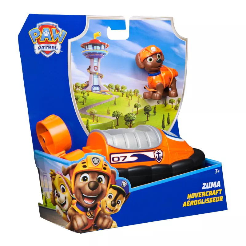 Fahrzeug PAW Patrol Zumas Hovercraft Kunststoff Schwarz Orange 3+