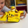 PAW Patrol, Rubbles Bulldozer Spielzeug-LKW mit Sammel-Actionfigur, nachhaltig bewusste Kinderspielzeuge für Jungen & Mädchen ab 3 Jahren