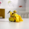 PAW Patrol, Rubbles Bulldozer Spielzeug-LKW mit Sammel-Actionfigur, nachhaltig bewusste Kinderspielzeuge für Jungen & Mädchen ab 3 Jahren