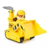 PAW Patrol, Rubbles Bulldozer Spielzeug-LKW mit Sammel-Actionfigur, nachhaltig bewusste Kinderspielzeuge für Jungen & Mädchen ab 3 Jahren