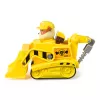PAW Patrol, Rubbles Bulldozer Spielzeug-LKW mit Sammel-Actionfigur, nachhaltig bewusste Kinderspielzeuge für Jungen & Mädchen ab 3 Jahren