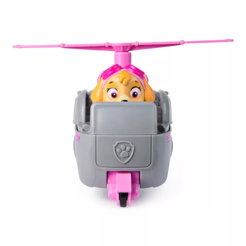 PAW Patrol, Skyes Helikopter, Spielzeugfahrzeug mit Sammelfigur, nachhaltig hergestelltes Kinderspielzeug für Jungen & Mädchen ab 3 Jahren