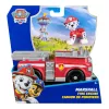 PAW Patrol, Marshalls Feuerwehrauto, Spielfahrzeug mit sammelbarer Actionfigur, nachhaltig hergestelltes Kinderspielzeug für Jungen und Mädchen ab 3 Jahren