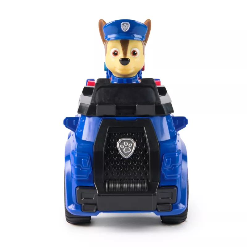 PAW Patrol, Chases Einsatzwagen, Spielzeugauto mit Sammelfigur, nachhaltiges Kinderspielzeug für Jungen und Mädchen ab 3 Jahren
