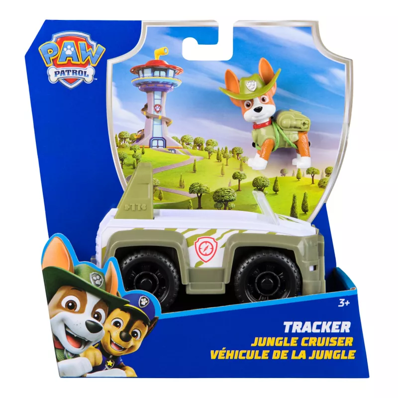 Fahrzeug PAW Patrol Tracker’s Jungle Rescue Vehicle Grün Kunststoff