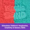 Kinetisches Sand-Set für Kinder Spinmaster Mold n’ Flow 1,5 lb Rot & Türkis mit 3 Werkzeugen (ab 3 Jahren)