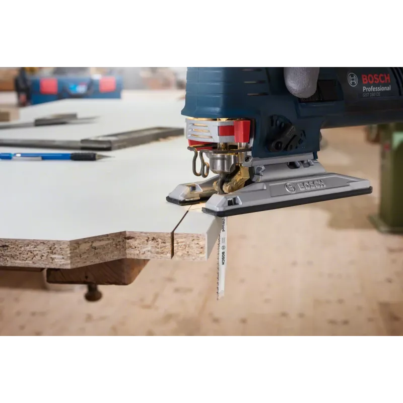 Bosch 2 608 633 524 Stich-/Säbelsäge-/Säbelsägeblatt Stichsägeblatt Hochkohlenstoffstahl (HCS) 25 Stk.