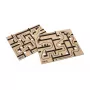 Holz-Labyrinth-Brettspiel Ravensburger BRIO Labyrinth Boards, schwarz, 273×228×9 mm, ab 6 Jahren