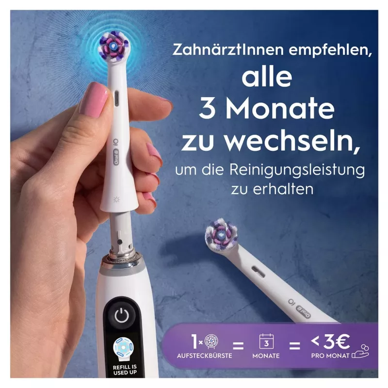 Oral-B 373210 Zahnbürstenkopf 2 Stück Weiß