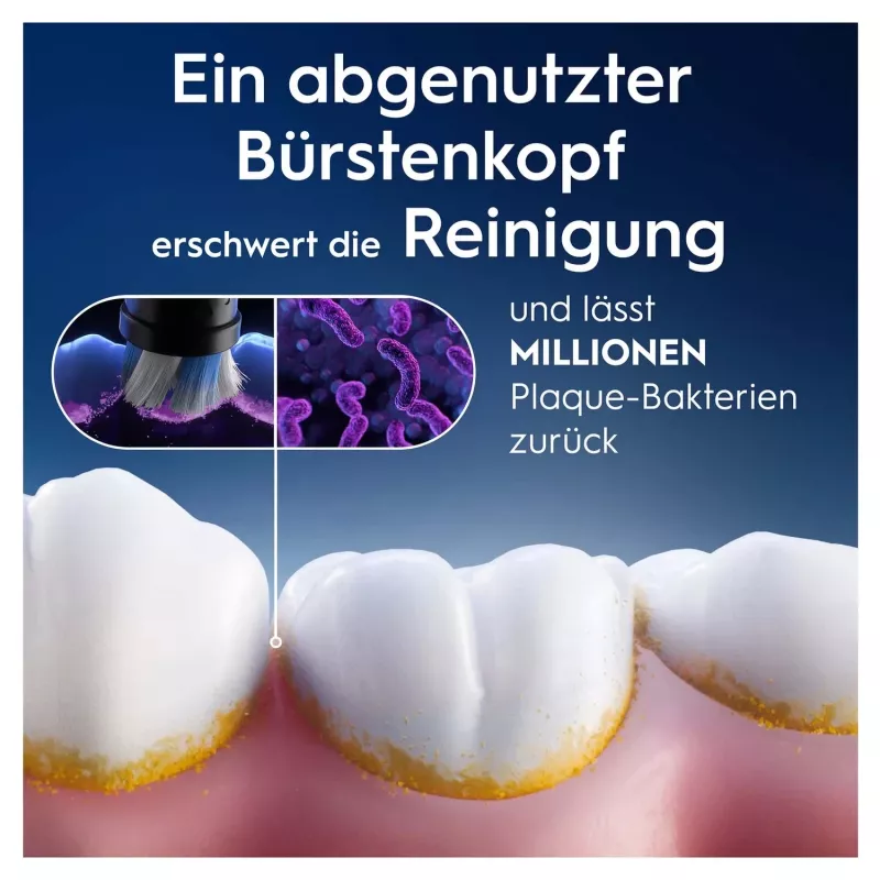Oral-B 373210 Zahnbürstenkopf 2 Stück Weiß