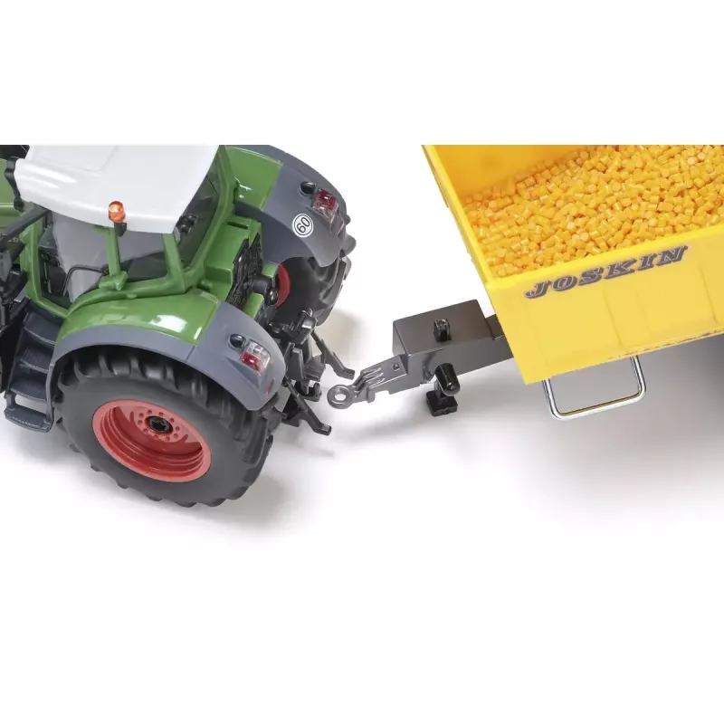 Spielzeugtraktor Siku Fendt 939 mit Joskin-Anhänger, Druckguss 1:32
