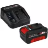 Akkurasenmäher und Rasentrimmer-Set EINHELL GE-CM 18/30 + GE-CT 18, rot/schwarz, Li-Ion 4,0 Ah