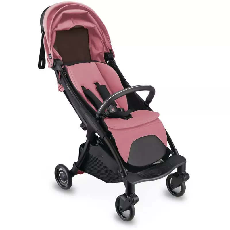 Stroller GLOBBER Stroll Lite pink – kompakter leichter faltbarer Kinderwagen