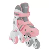 Kinder-Lernrollschuhe GLOBBER 2 in 1 Größe 30–33 rosa – verstellbares Inline-/Quad-Set für Anfänger