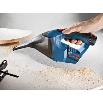 Bosch GAS 12V Handstaubsauger Schwarz, Blau Beutellos