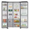 Samsung Series 6 RS70F65QEF side-by-side Kühlschrank Freistehend 659 L Schwarz