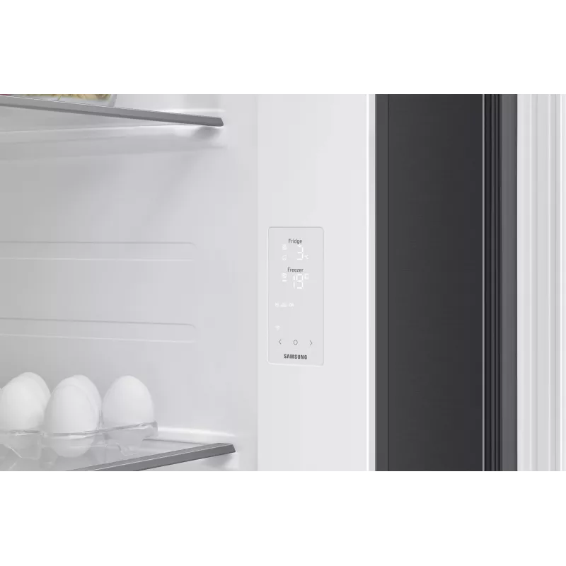 Samsung Series 7 RS70F66KCF Side-by-Side Kühlschrank Freistehend 634 L Schwarz