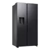 Samsung RS80F64KEF Side-by-Side-Kühlschrank Freistehend 640 L Schwarz