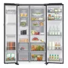 Samsung RS80F64KEF Side-by-Side-Kühlschrank Freistehend 640 L Schwarz