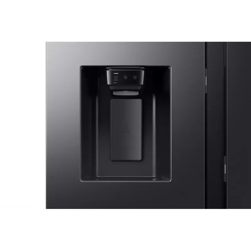 Samsung RS80F64KEF Side-by-Side-Kühlschrank Freistehend 640 L Schwarz