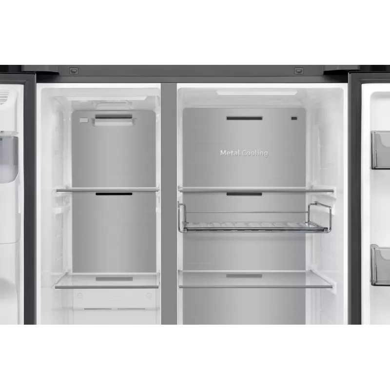 Samsung Series 9 RS90F64EDT Side-by-Side-Kühlschrank Freistehend 621 L Edelstahl