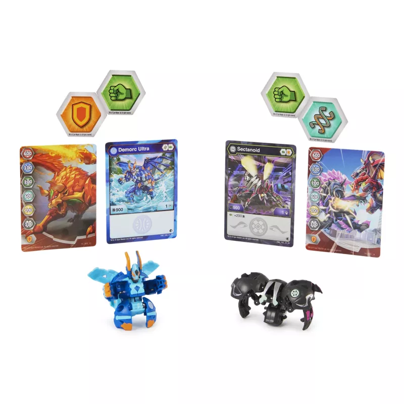 Bakugan Baku-Tin, Sectanoid, Premium Sammler-Aufbewahrungsdose mit Mystery, Trading Cards, Kinderspielzeug für Jungen ab 6 Jahren