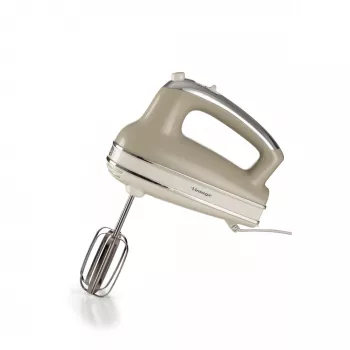 Handmixer ARIETE 1548CR — 450 W, beige, elektrischer Handmixer mit Rührbesen