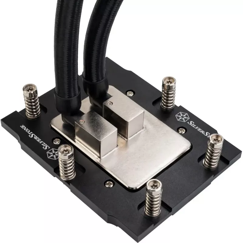 Montagesatz SILVERSTONE XAC-MK-SP5 für AMD Sockel SP5 – kompatibel mit XE360PDD XE360 Serie, Silber