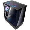 Computergehäuse Silverstone Technology Lucid 04 ATX schwarz