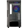 Computergehäuse Silverstone Technology Lucid 04 ATX schwarz