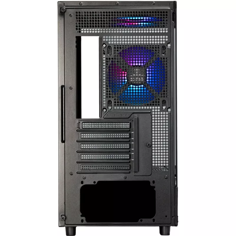 Computergehäuse Silverstone Technology Lucid 04 ATX schwarz