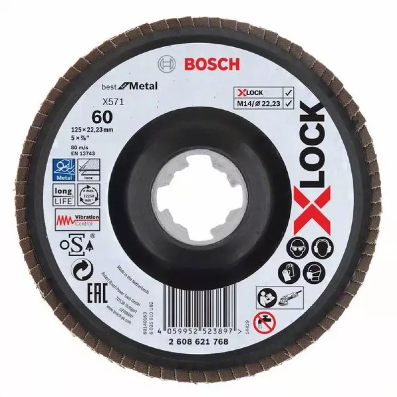 Bosch X571 Best for Metal Schleifscheibe