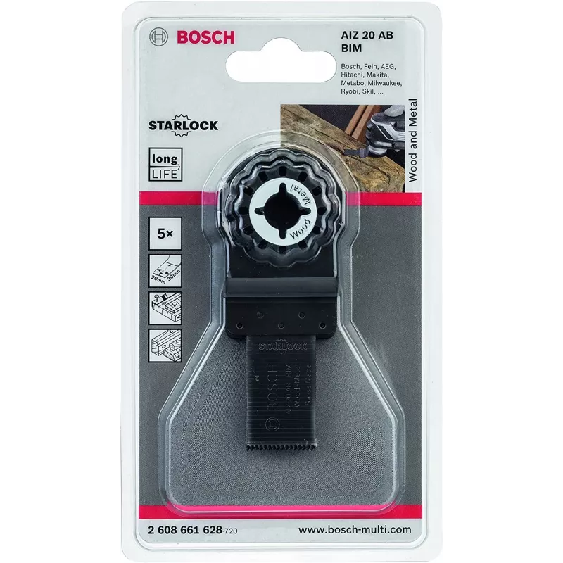 Multifunktionswerkzeug-Aufsatz Bosch 2608661628 kompatibel mit Bosch-Werkzeugen