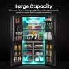 Hisense Side-by-Side-Kühlschrank RQ760N4IFE – Freistehender Multi-Door, 577 L Gesamtkapazität, Schwarz