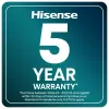 Hisense Side-by-Side-Kühlschrank RQ760N4IFE – Freistehender Multi-Door, 577 L Gesamtkapazität, Schwarz
