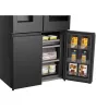 Hisense Side-by-Side-Kühlschrank RQ760N4IFE – Freistehender Multi-Door, 577 L Gesamtkapazität, Schwarz