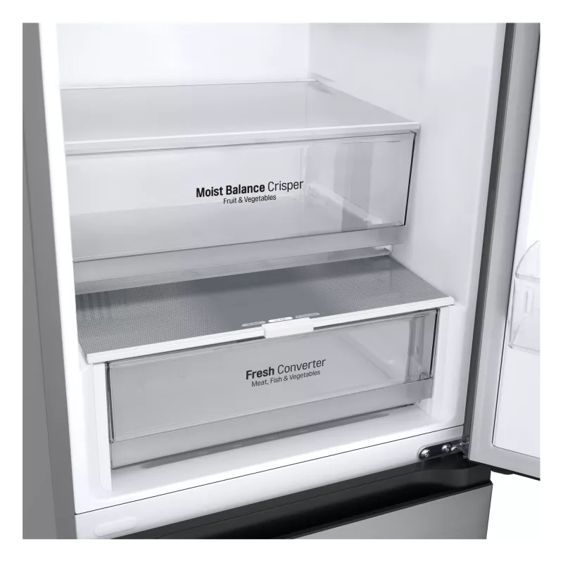 LG GBV3100CPY.APYQEUR Kühl-Gefrierkombination Freistehend 344 L Silver