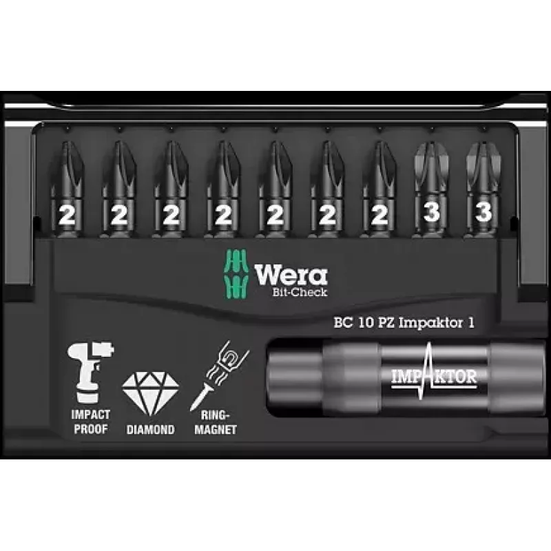 Schraubendreher-Bitsatz Wera 05057684001