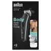 Braun BodyGroomer Body groomer 5 BG5340, mit SkinShield-Technologie und 2 Aufsätzen