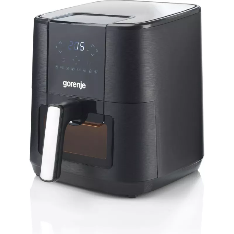 Gorenje AF1350DWB Einzel 5,4 L Standgerät 1350 W Heißluftfritteuse Schwarz