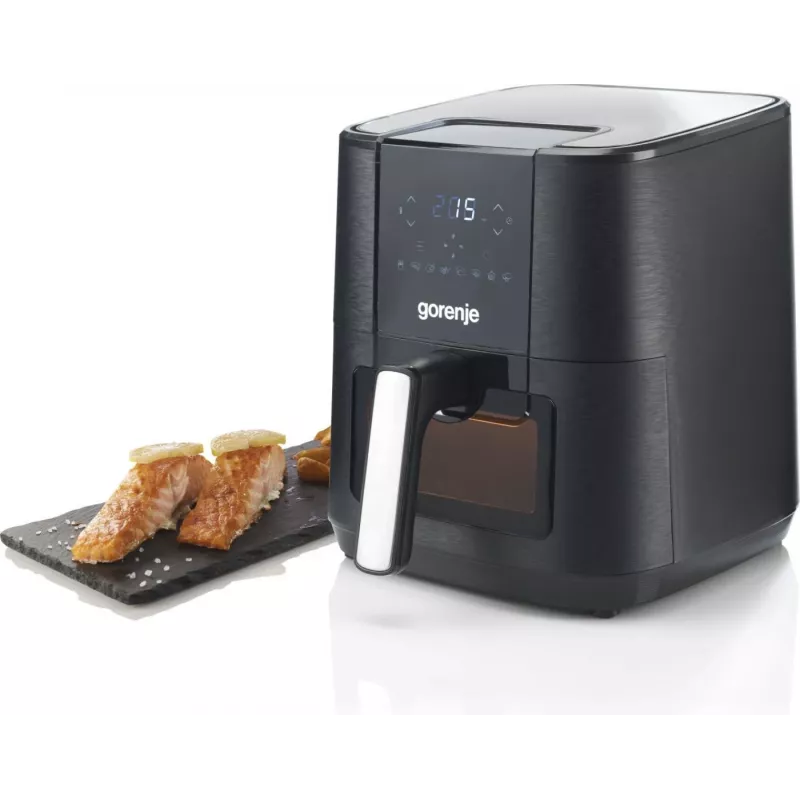 Gorenje AF1350DWB Einzel 5,4 L Standgerät 1350 W Heißluftfritteuse Schwarz