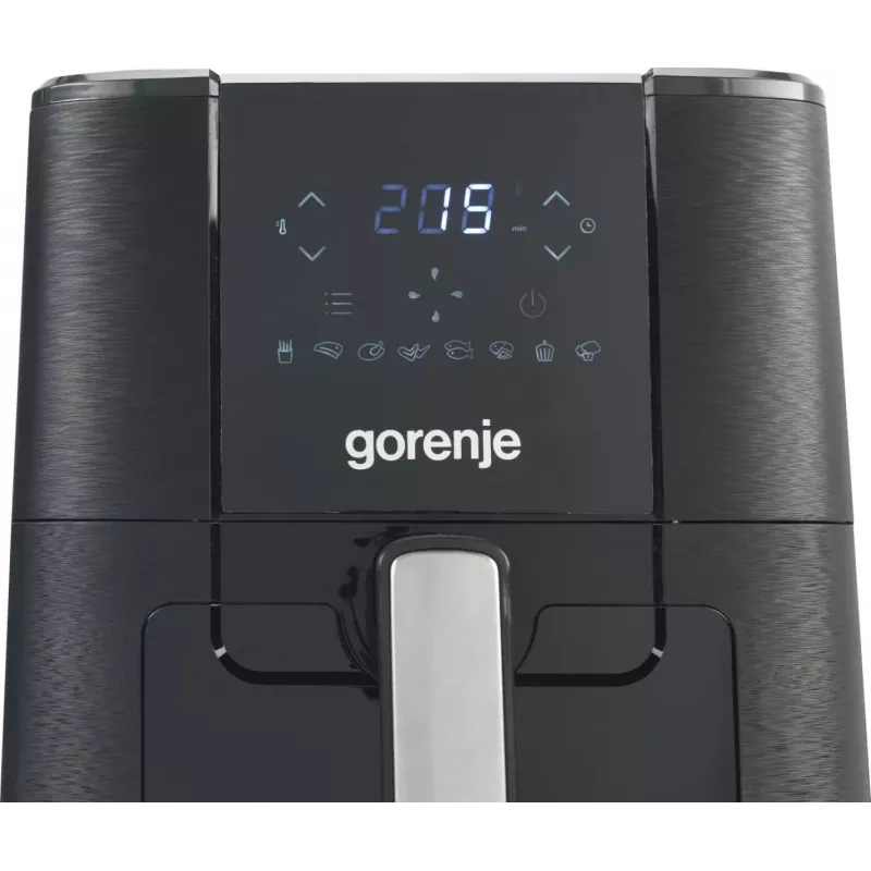 Gorenje AF1350DWB Einzel 5,4 L Standgerät 1350 W Heißluftfritteuse Schwarz