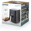 Gorenje AF1350DWB Einzel 5,4 L Standgerät 1350 W Heißluftfritteuse Schwarz