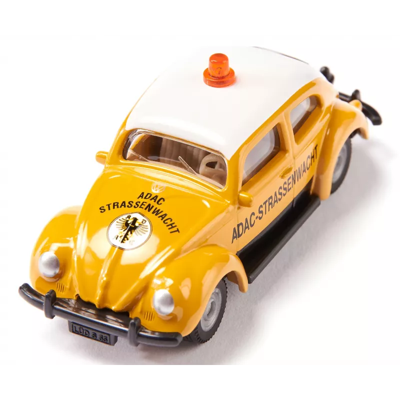 Klassischer Automodell Usorteret VW Beetle ADAC, vormontiert, 78×38×29 mm